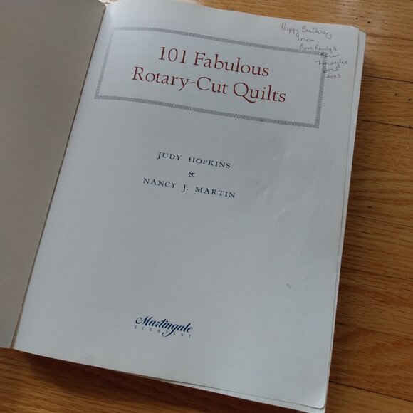 Vintage Quilting Pattern Book 101 Fabulous Rotary Cut Quilts Patchwork Place - Picture 4 of 16